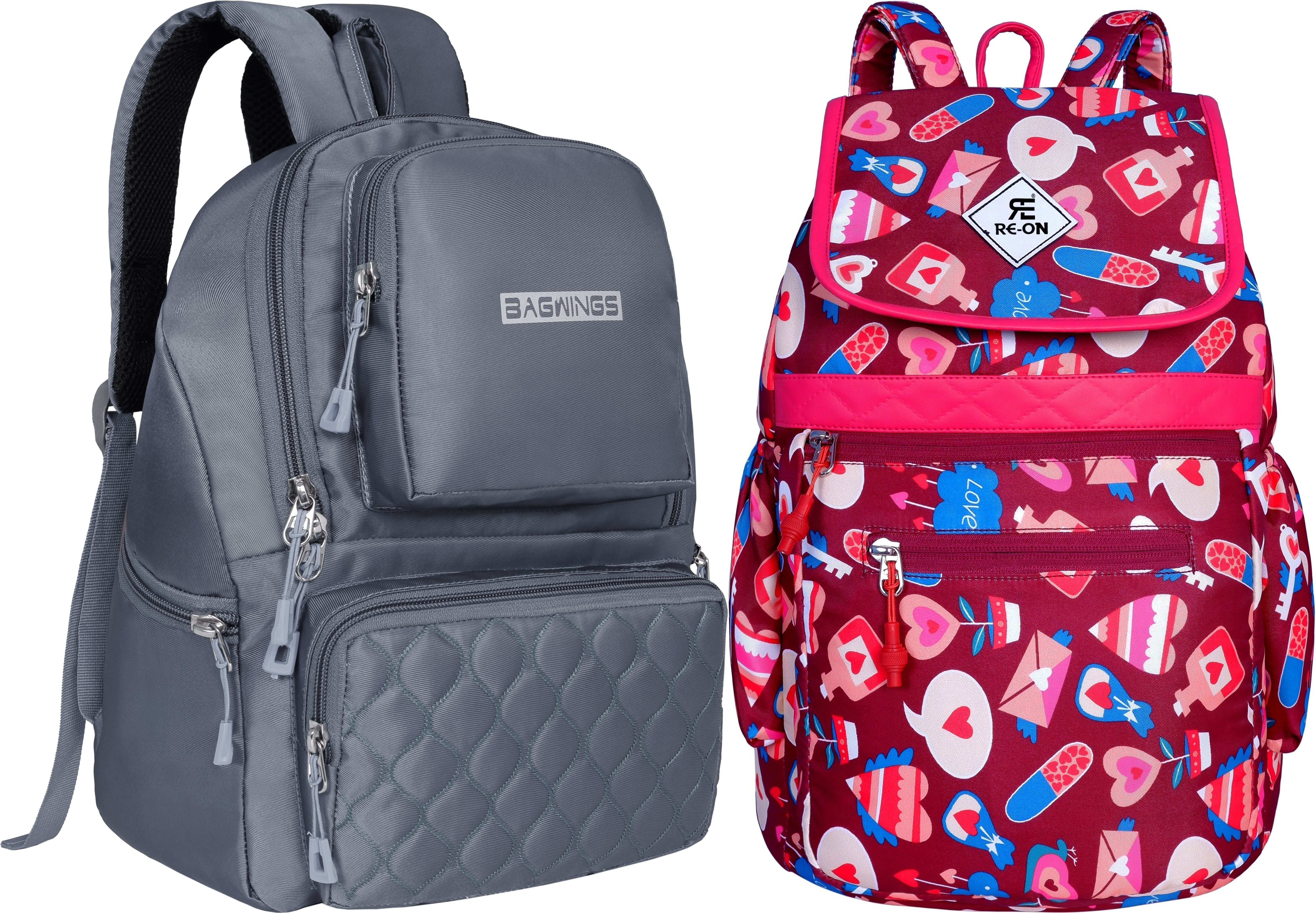 re-on Small 15 L Laptop Backpack Stylish Designed Backpack, Office/College/School Backpack-picture-45