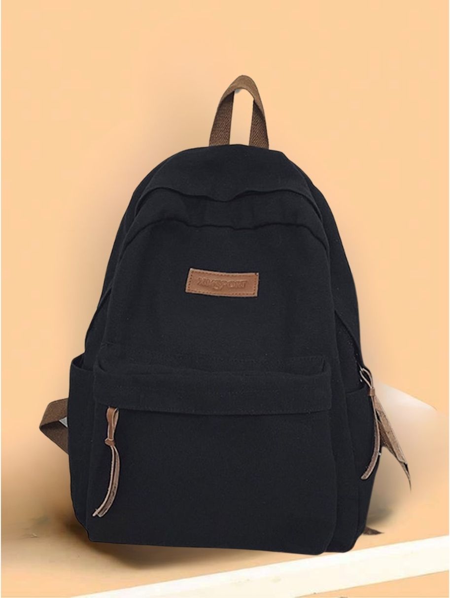 Small 15 L Laptop Backpack Medium Canvas 15L Laptop Backpack-image-10