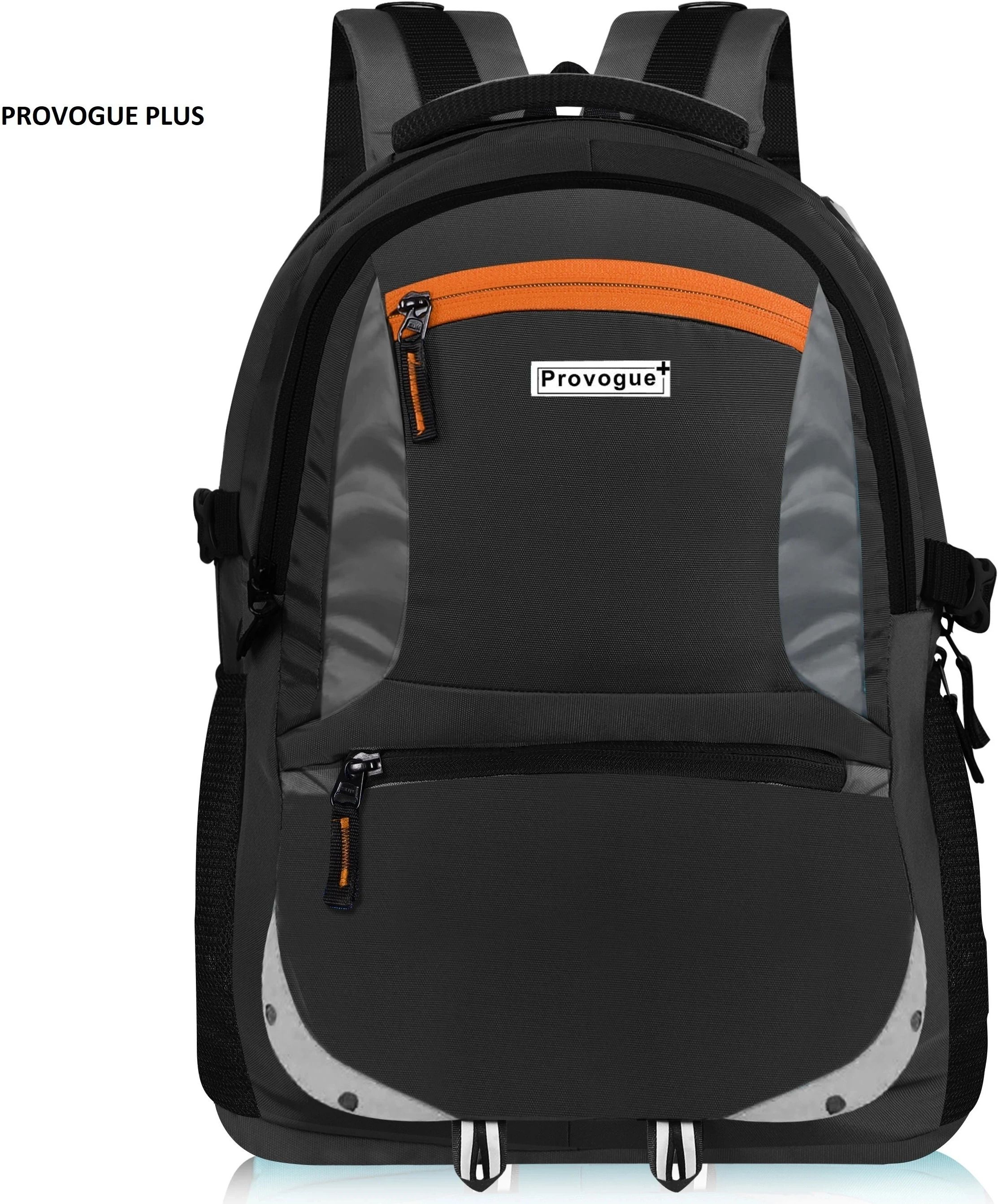 Large 37 L Laptop Backpack Waterproof Febric CRUISER Unisex Casual Office Bag with Reflective Strip-image-46