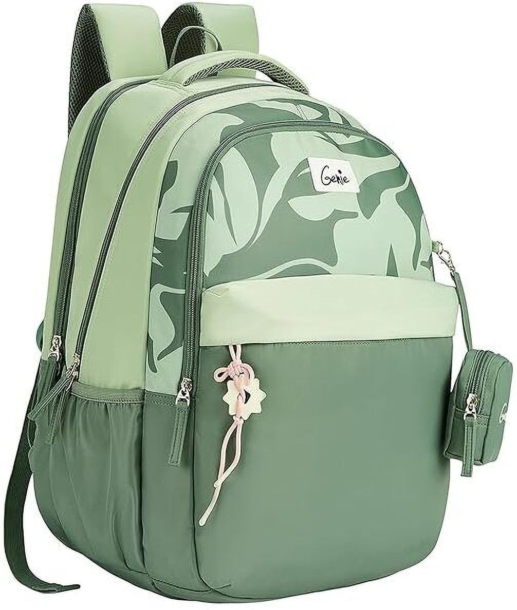 Large 40 L Laptop Backpack ALBA School Backpack For Girls |19 Inch-40 Litres Laptop Backpack - GREEN-image-9