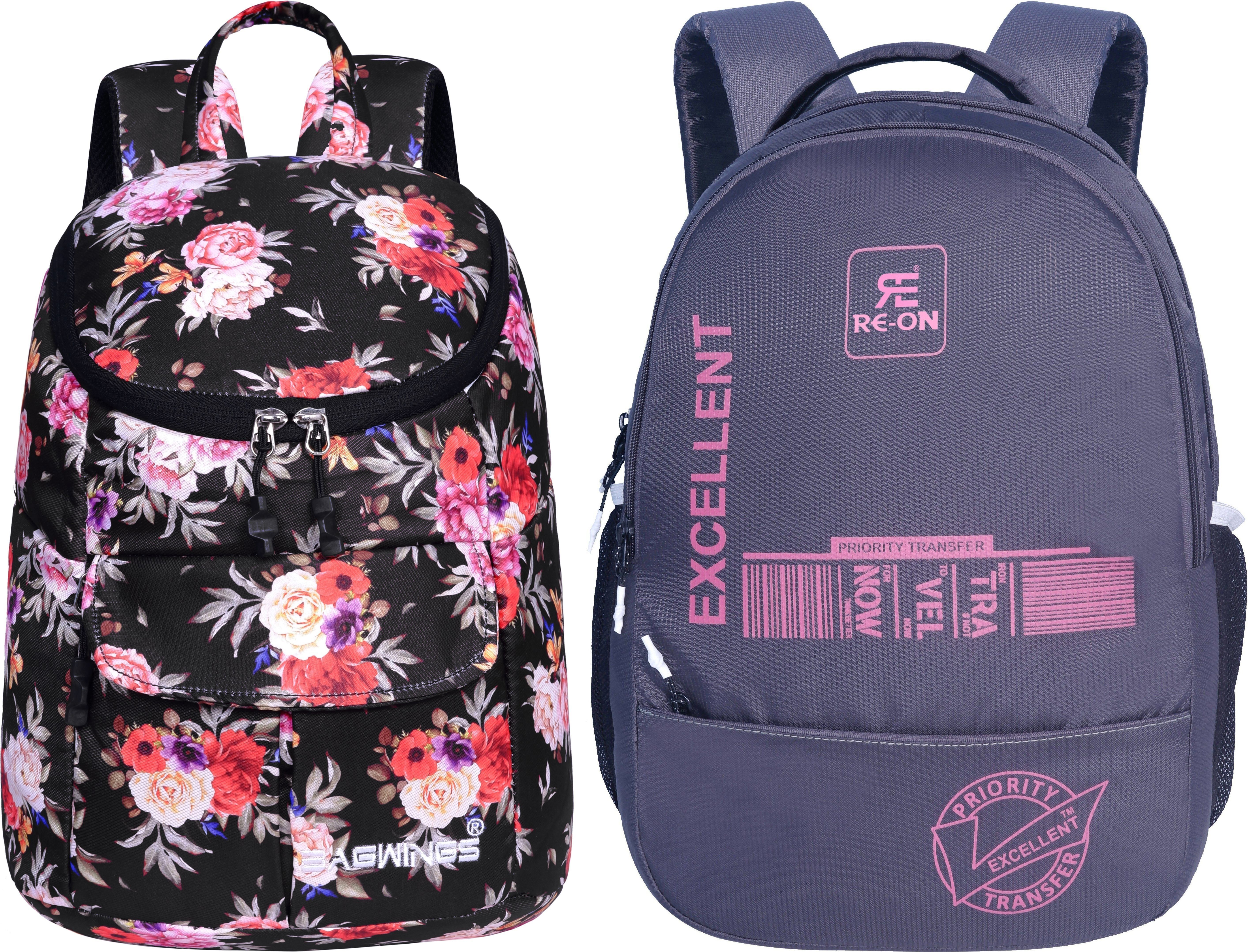 re-on Small 12 L Laptop Backpack Stylish Designed Backpack, Office/College/School Backpack-picture-26