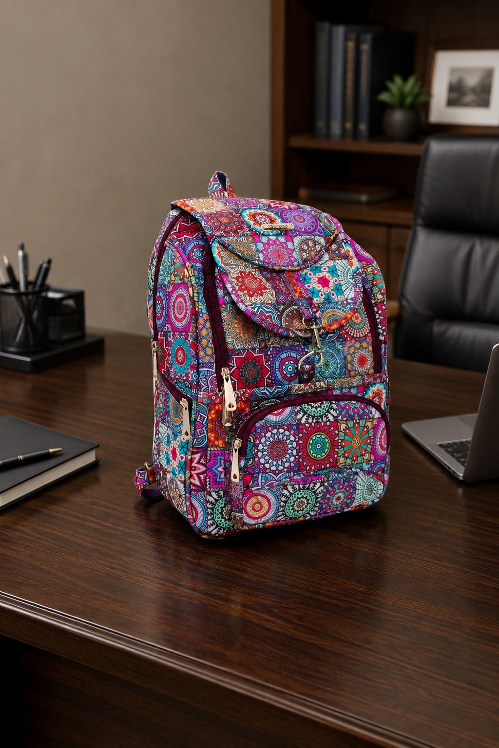 bibo Small 18 L Backpack zouk mandala pink-picture-38