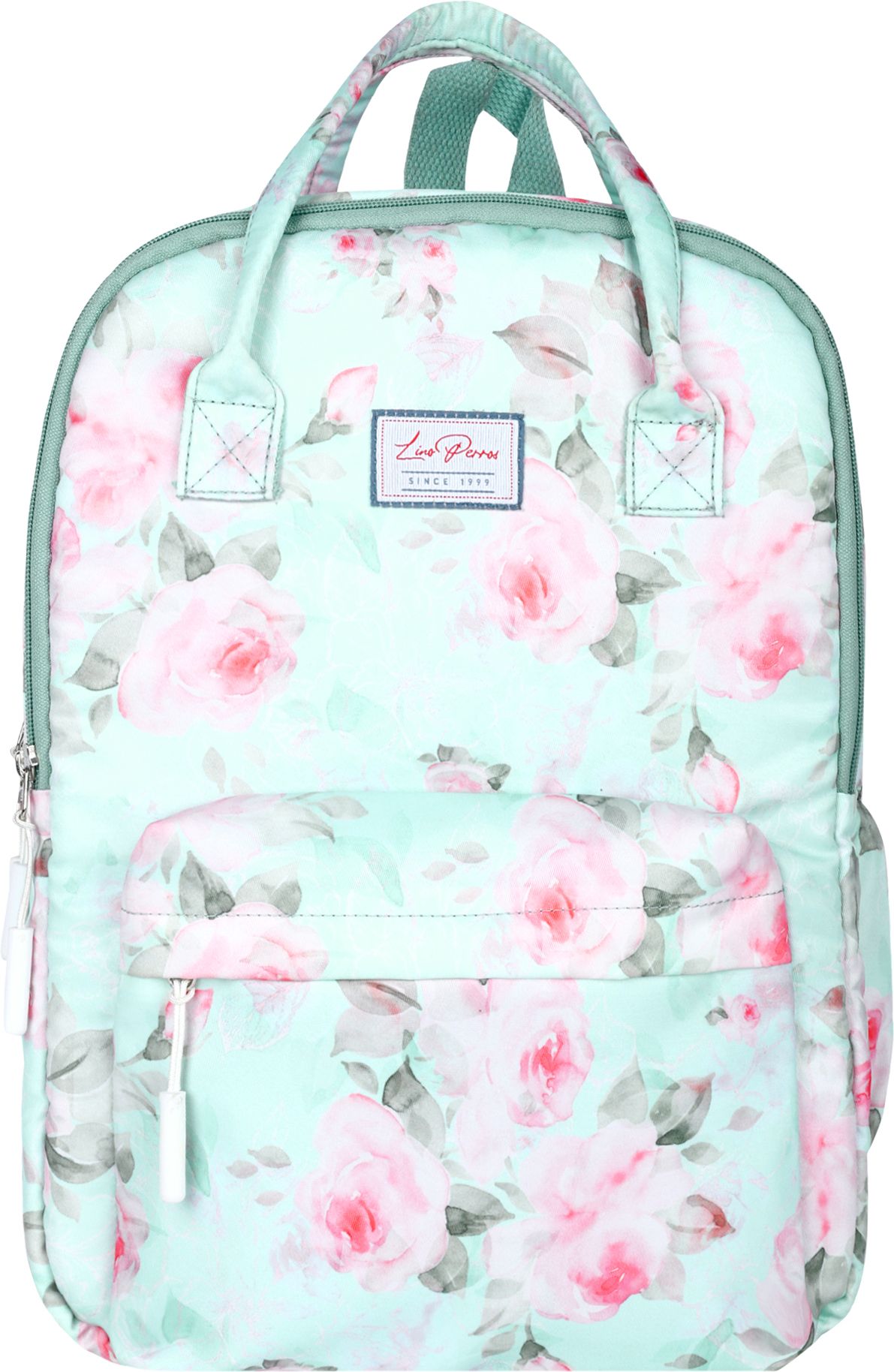 lino perros Medium 23 L Laptop Backpack Women's Pacman Light Blue Backpack-picture-14