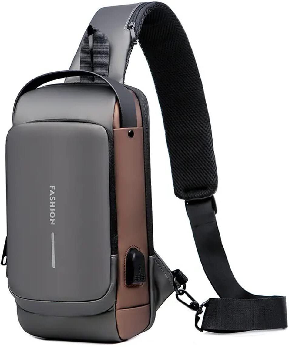 Small 6 L Backpack Backpack Stylish Unisex Waterproof Anti-theft CrossBody Bag-image-30