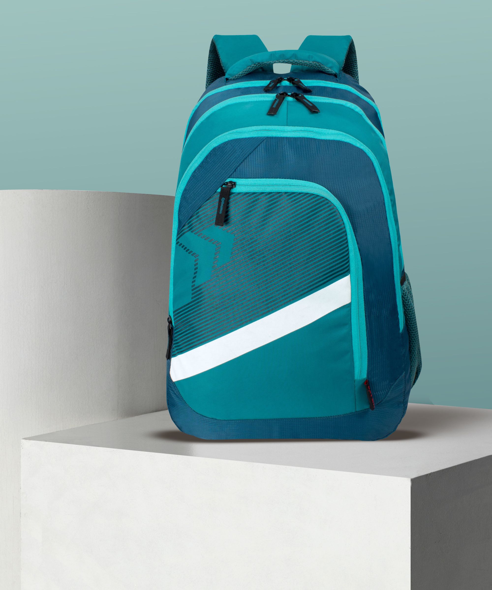 lunar's Large 35 L Backpack V Line - 3 Compartment College | School Bag-picture-27