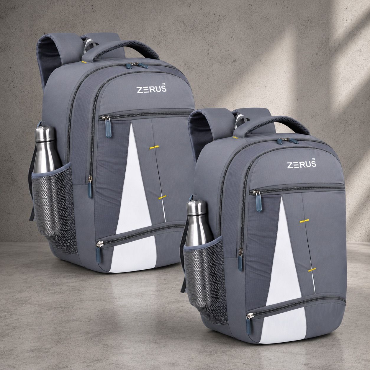 zerus Medium 30 L Laptop Backpack College Office Laptop Backpack Combo for Men Women Travel Bag-picture-10