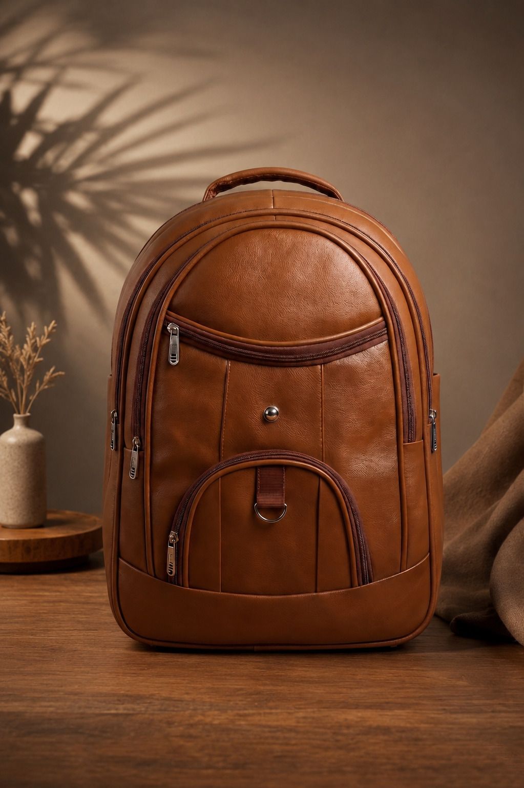 pro bags Medium 30 L Laptop Backpack Leather Business Backpack | Unique & Attractive Design Unisex Work Backpack-picture-24
