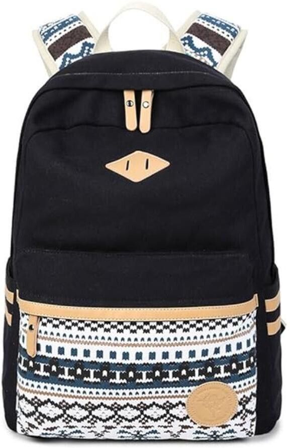 Medium 22 L Laptop Backpack black I print pocket-image-45