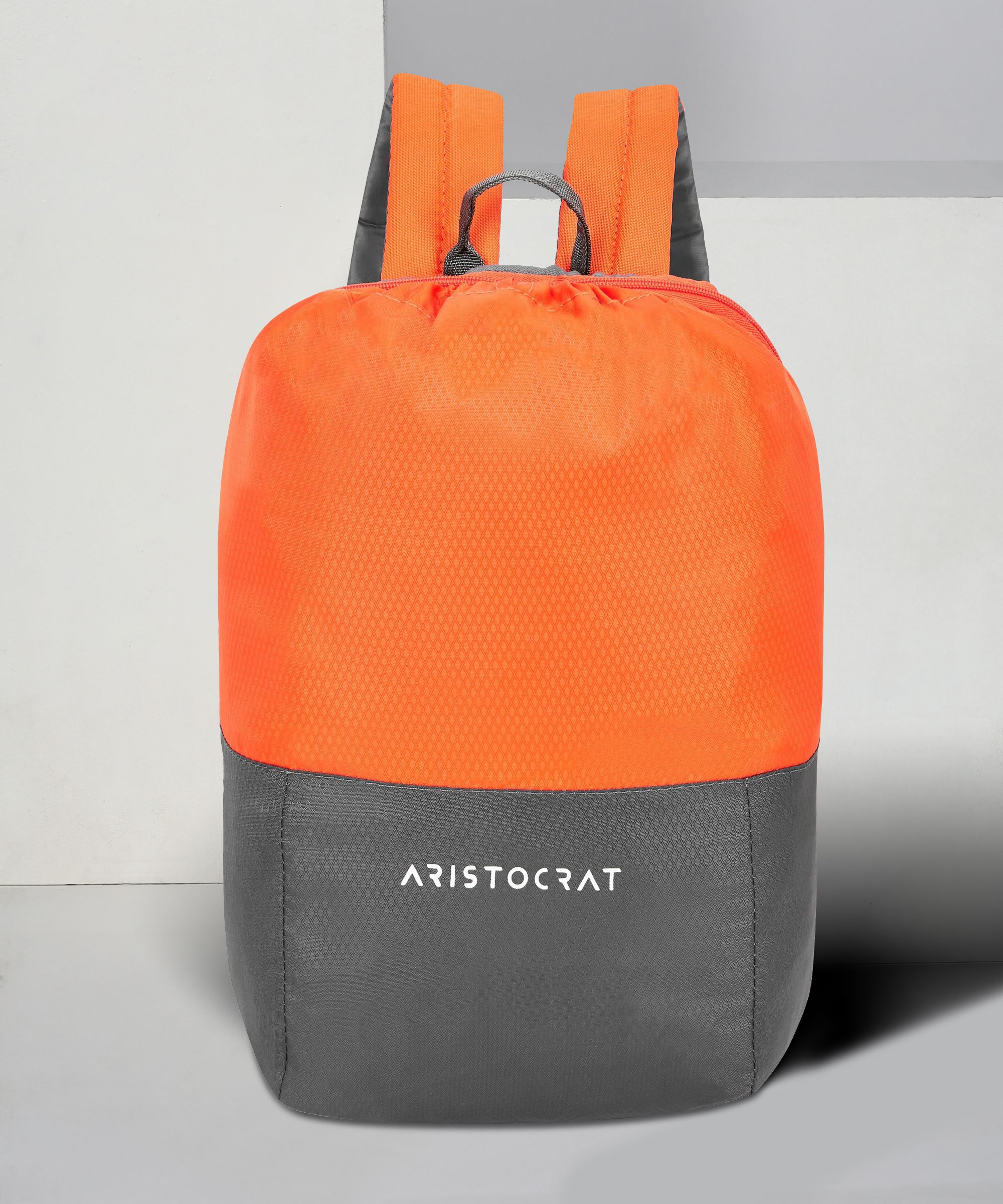 aristocrat Medium 26 L Laptop Backpack DRAW-PACK ORANGE-picture-10