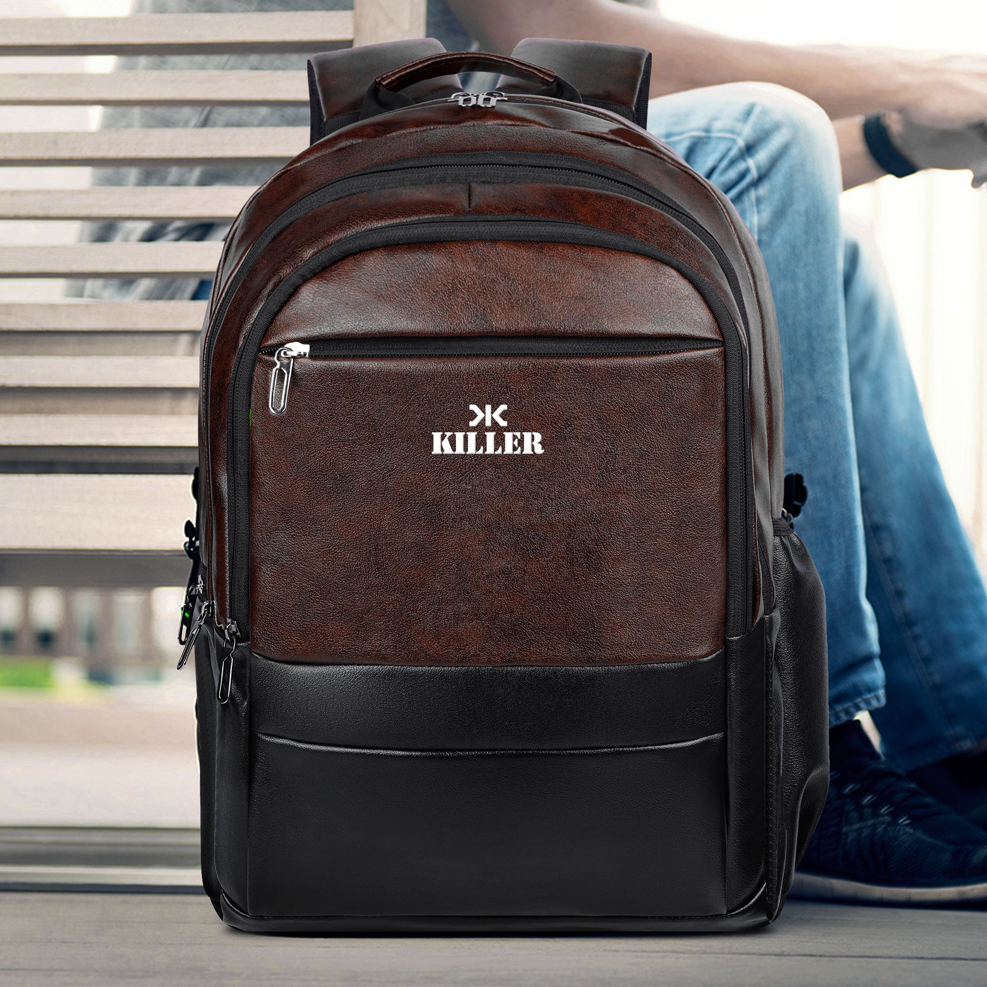 killer Large 40 L Laptop Backpack TWIRL UNISEX BAGPACK WITH RAINCOVER-picture-21