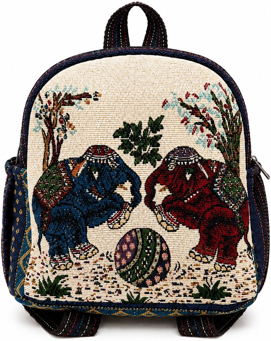 Small 5 L Backpack Elephant Design Bag-image-32