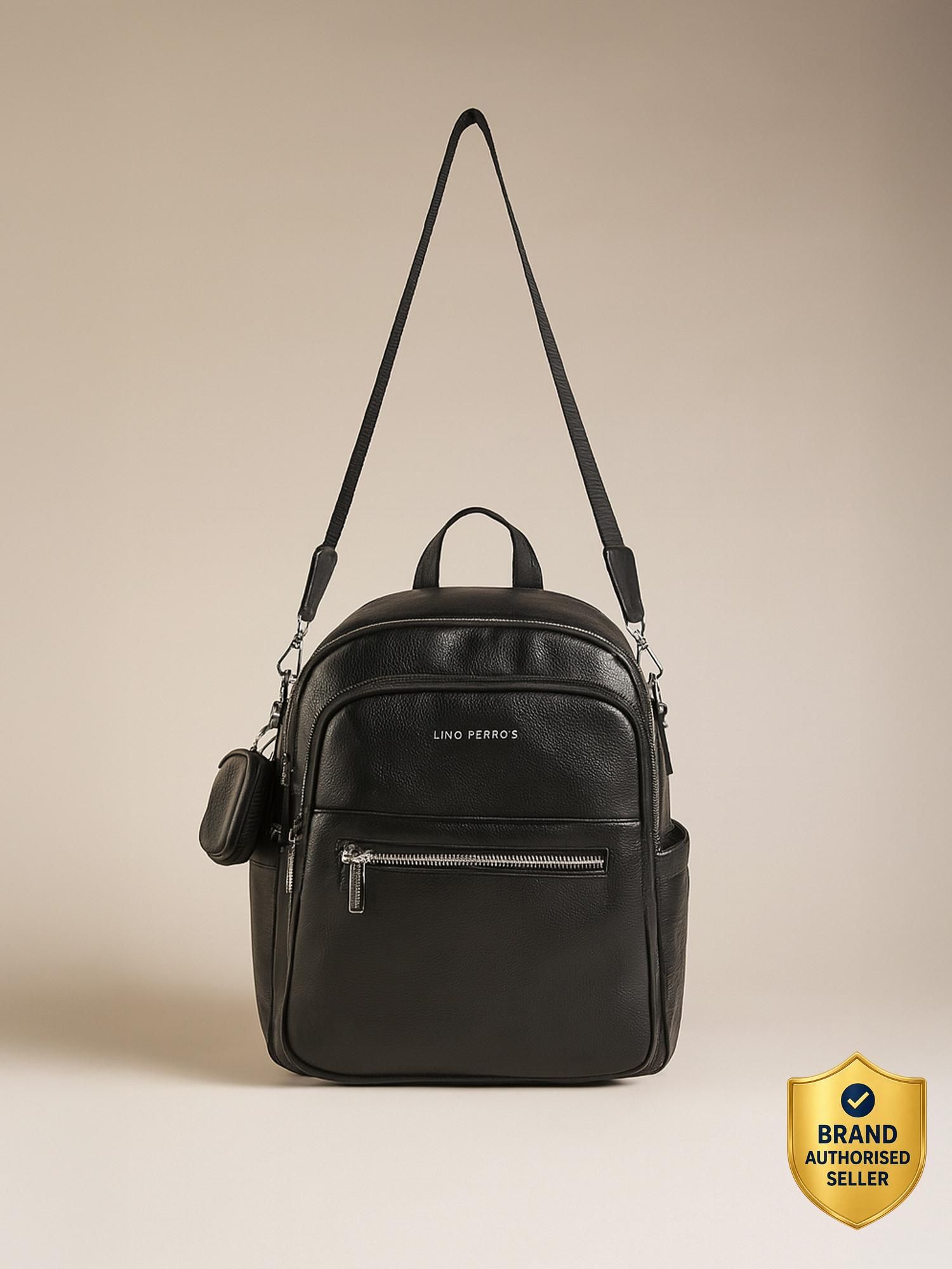lino perros 12.64 L Laptop Backpack Black Backpack-picture-11