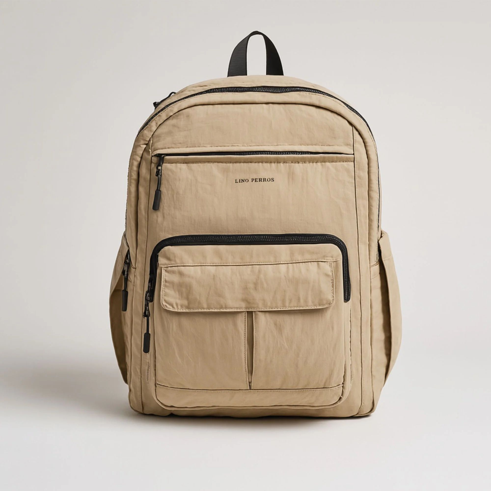 15.5 L Laptop Backpack Pacman Utility Beige Backpack-image-13