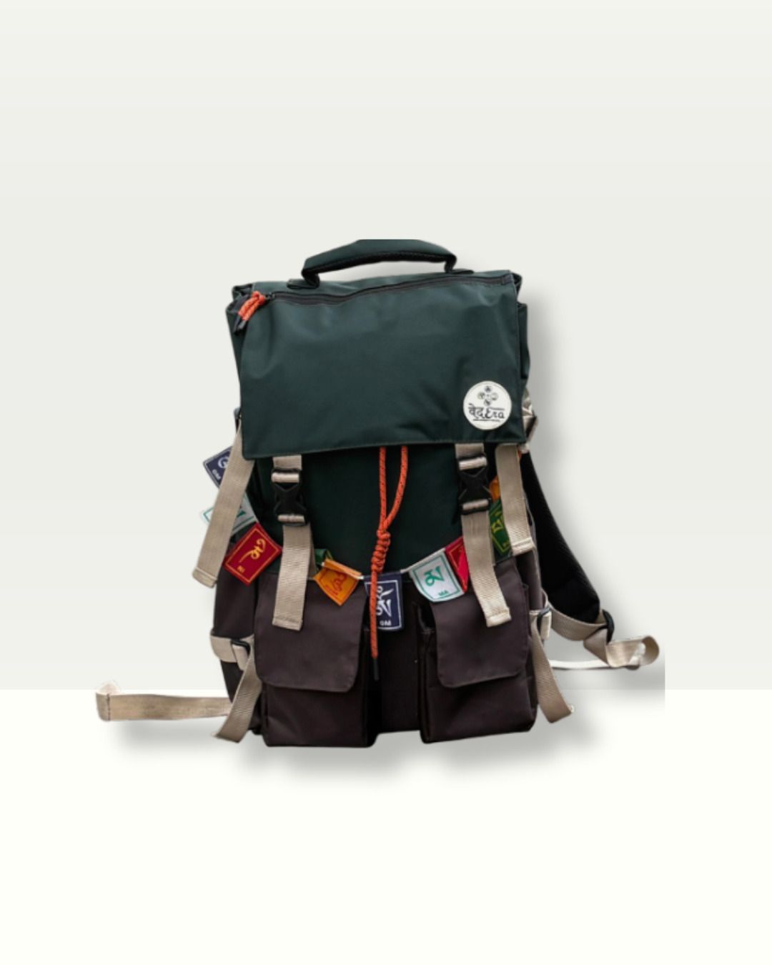 vedera Large 35 L Laptop Backpack MILITARY GREEN-picture-22