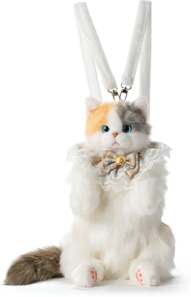 Small 2 L Backpack Cat Backpack for Girls | Cute Plush Cartoon School Travel Gift Bag BL227-image-21