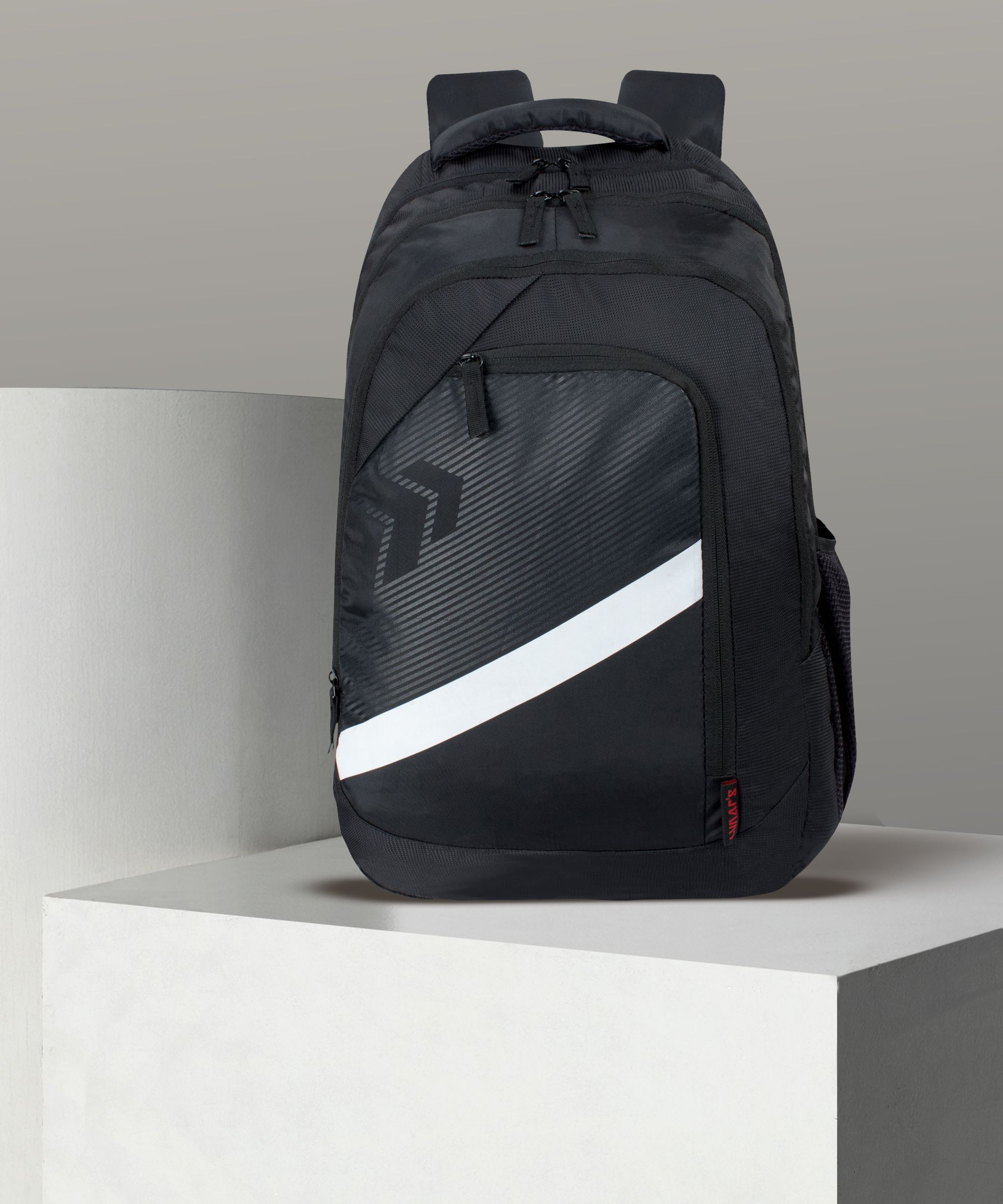 lunar's Large 35 L Backpack V Line - 3 Compartment College | School Bag-picture-18