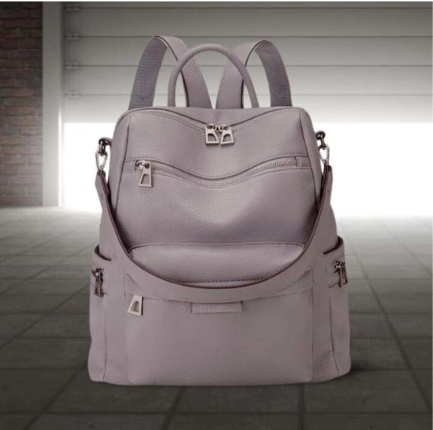 Small 20 L Laptop Backpack Medium 20L Classic Backpack For Women & Girls ( Grey )-image-42