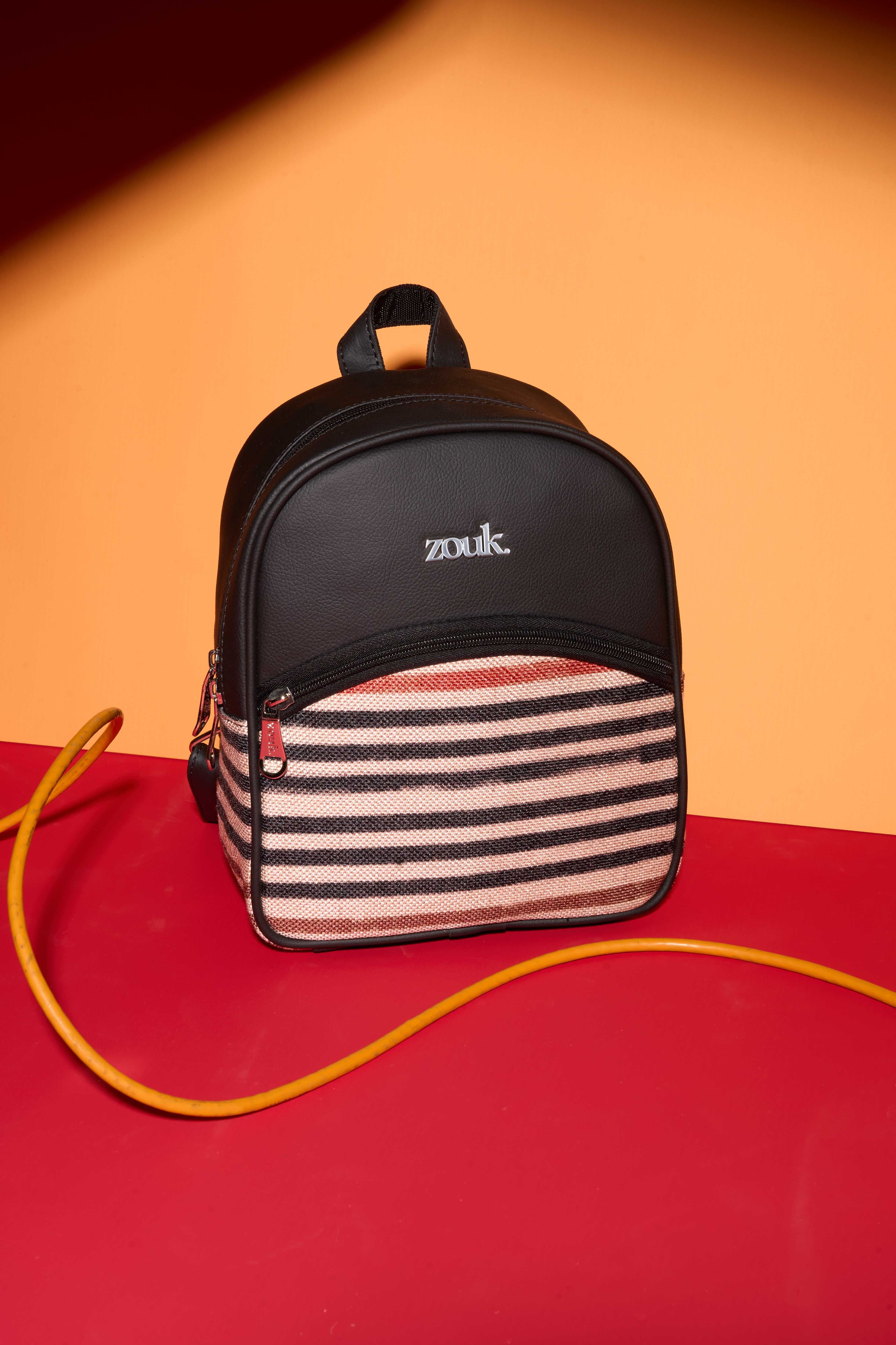 4.01 L Backpack Dalila Mini-Daypack - Qutub Stripes-image-29