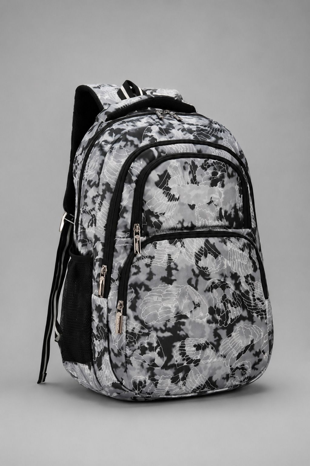 shinestore Large 35 L Laptop Backpack Trendy Grey School & College Backpack | Spacious Multi Compartment-picture-13