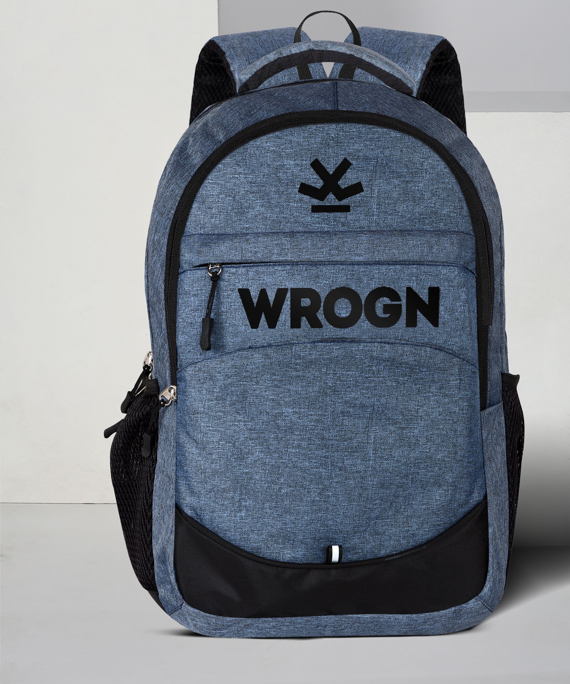 wrogn Large 35 L Laptop Backpack COMFY KHADI BACKPACK FOR MEN AND WOMEN (NAVY)-picture-11