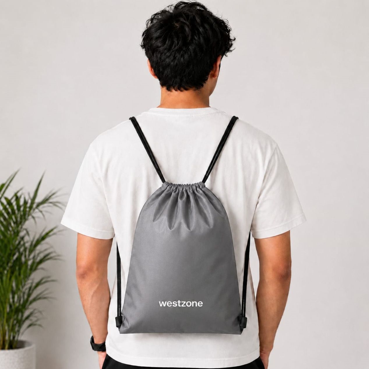 westzone Small 10 L Backpack Drawstring Bag for Women & Girls | Lightweight Gym Sport Travel Backpack-picture-32
