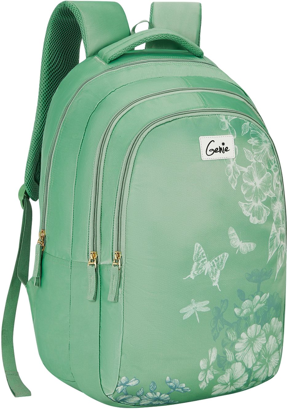 Large 36 L Backpack Fiona School Backpack For Girls - Ash Green-image-46