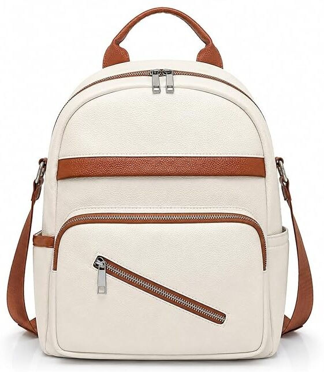 classic smuggler Medium 25 L Backpack Leather Backpack for Women & Girls College Bag-picture-46