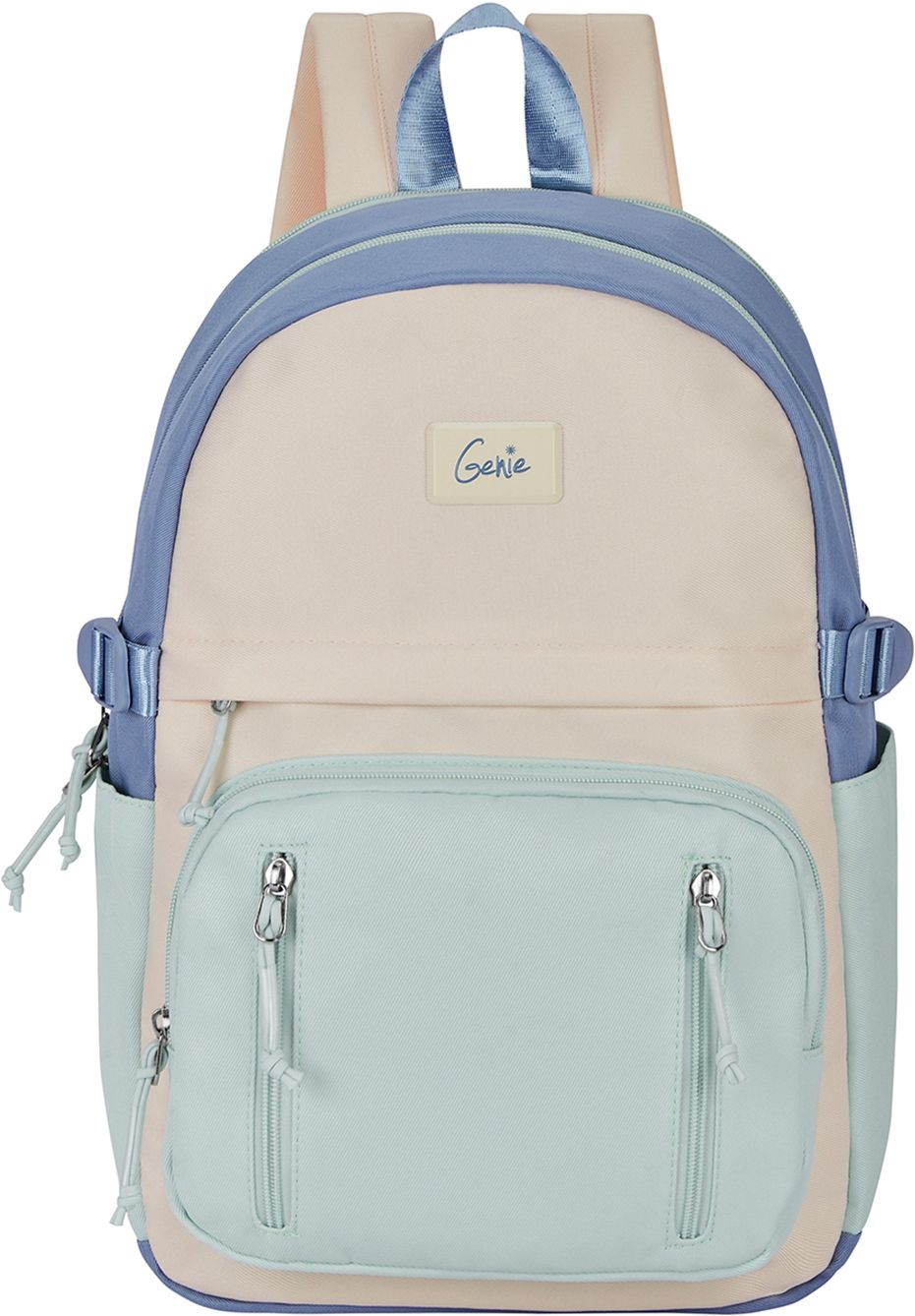genie Small 18 L Laptop Backpack Lit Casual Backpack - Grey Blue-picture-3
