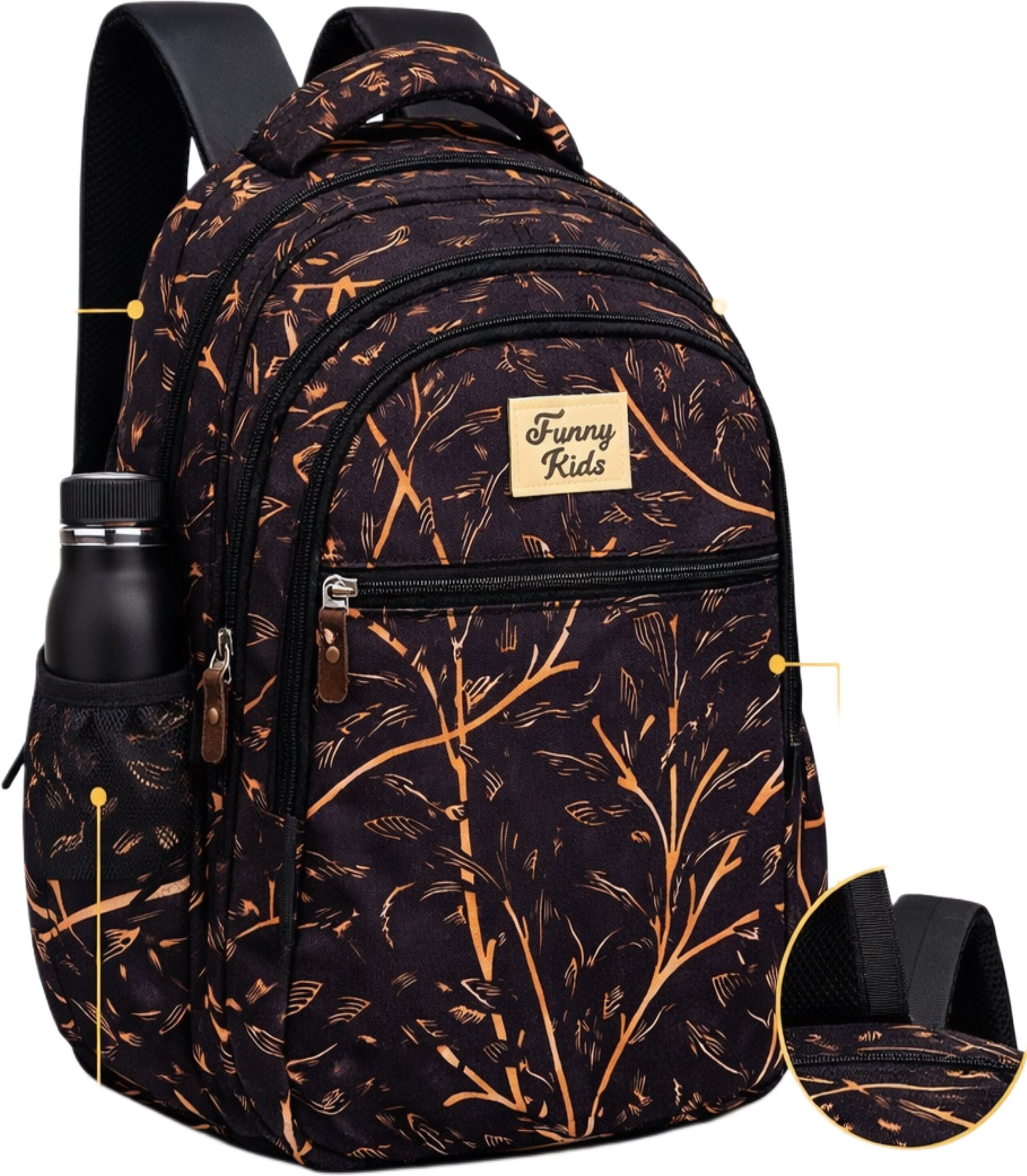 Large 37 L Laptop Backpack Waterproof Backpack for School College Travel | Durable Laptop Bag-image-5