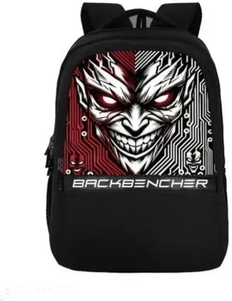 Large 45 L Laptop Backpack Backbencher Print Backpack | Stylish Bag & Spacious Compartments School, College-image-41