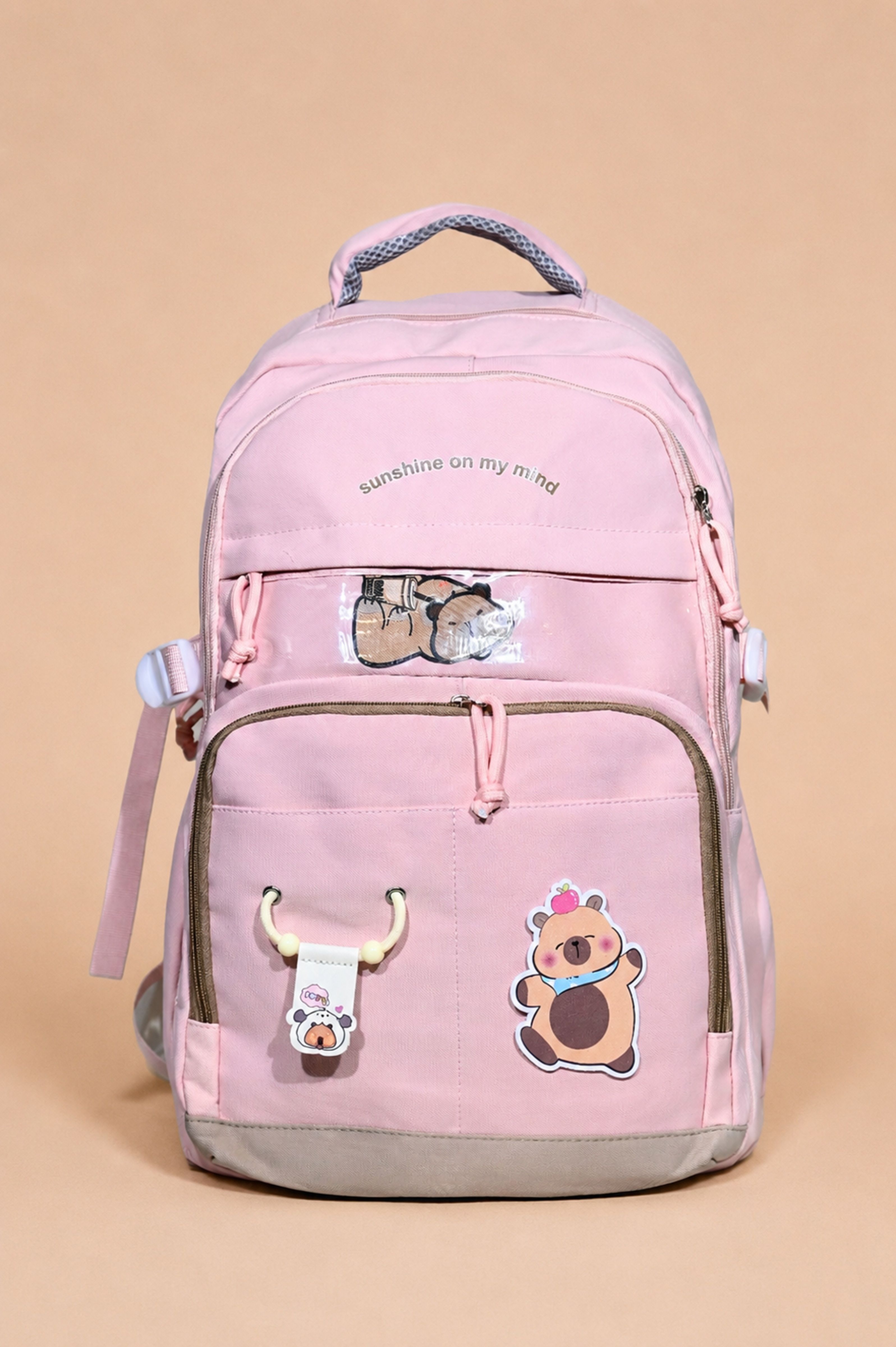 donicy Medium 30 L Laptop Backpack Pink Womens Korian Backpack for School/College/Travel/Office Backpack-picture-25
