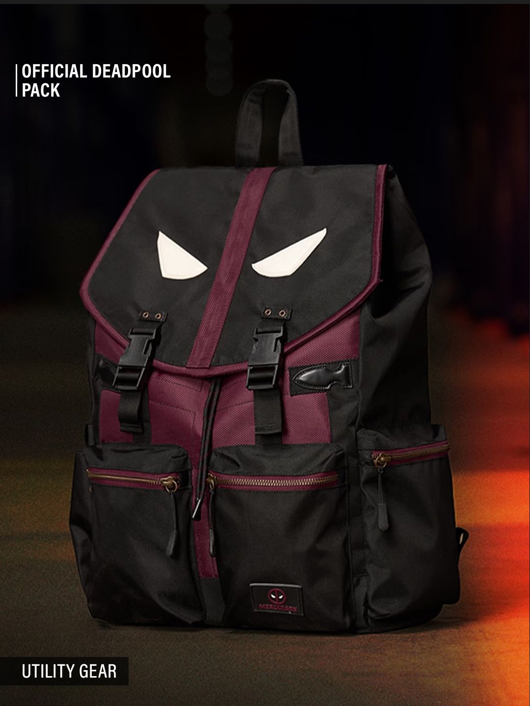 the souled store Medium 23 L Laptop Backpack Deadpool: Iconic-picture-12