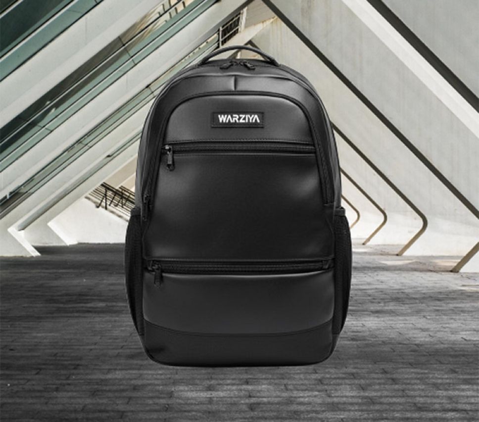 Medium 30 L Laptop Backpack 30 L Synthetic leather daily use for College, School, tuition, office, gym-image-44