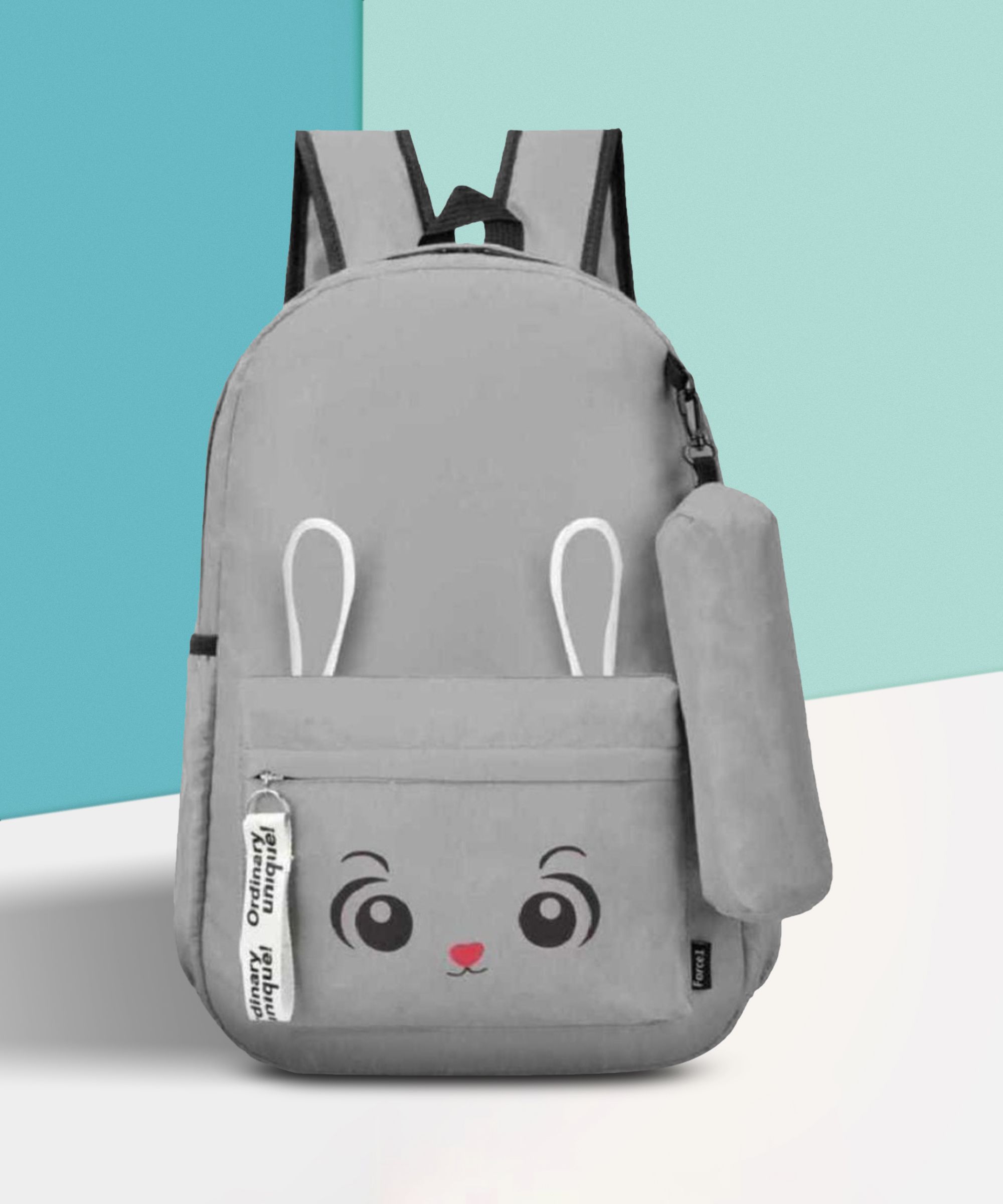Medium 25 L Laptop Backpack Bunny Backpack for Girls_3-image-3