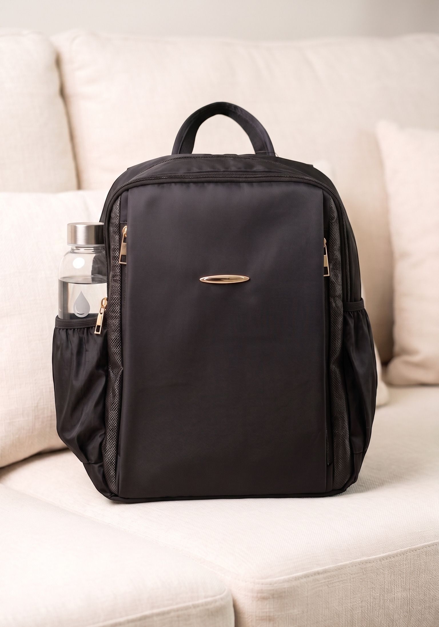 chic charmsz Small 4 L Backpack Black Backpack for Women-picture-14