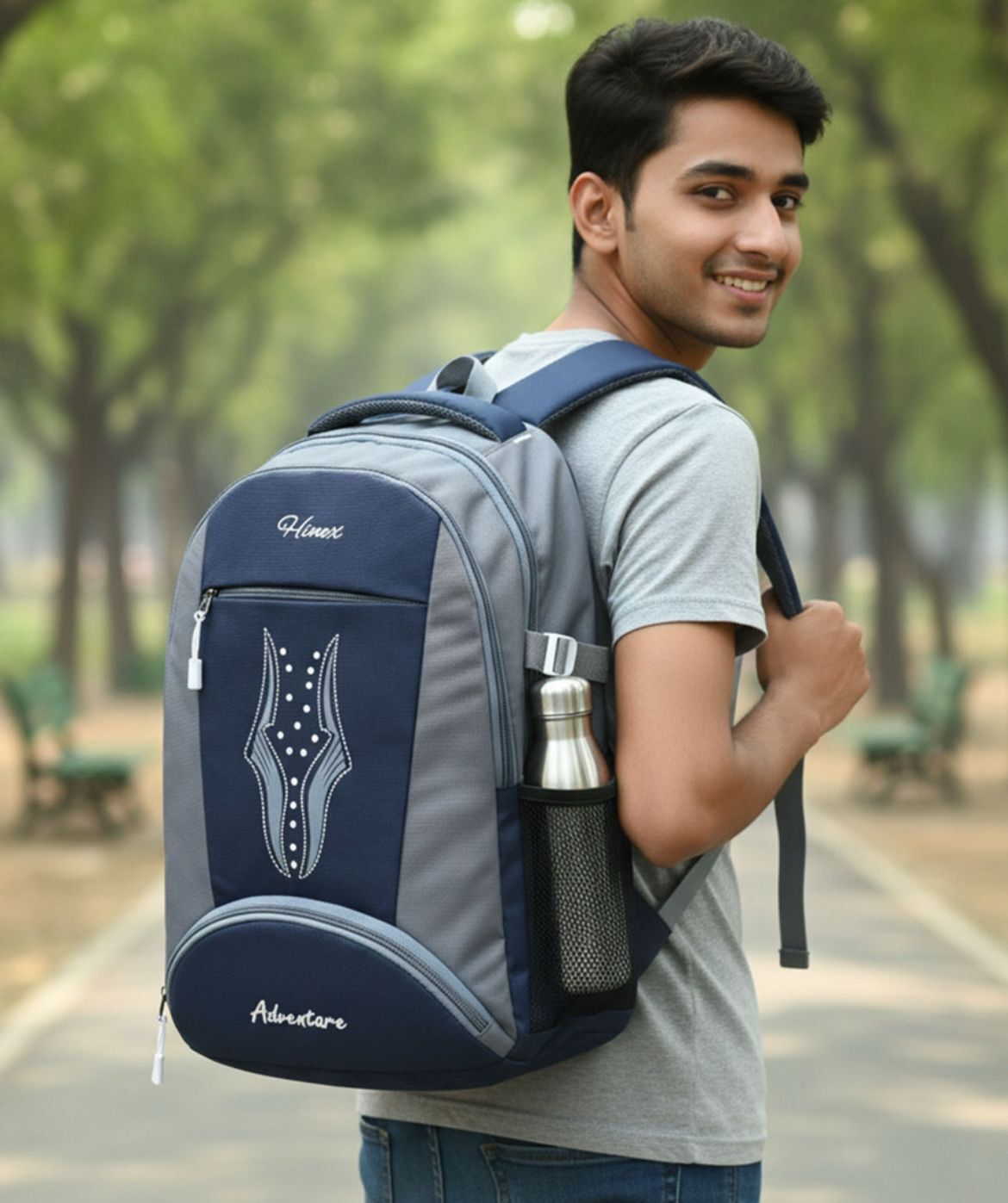 Large 38 L Backpack Large 35L Laptop Backpack Unisex Bag Office/School/College/BusinessA-image-2