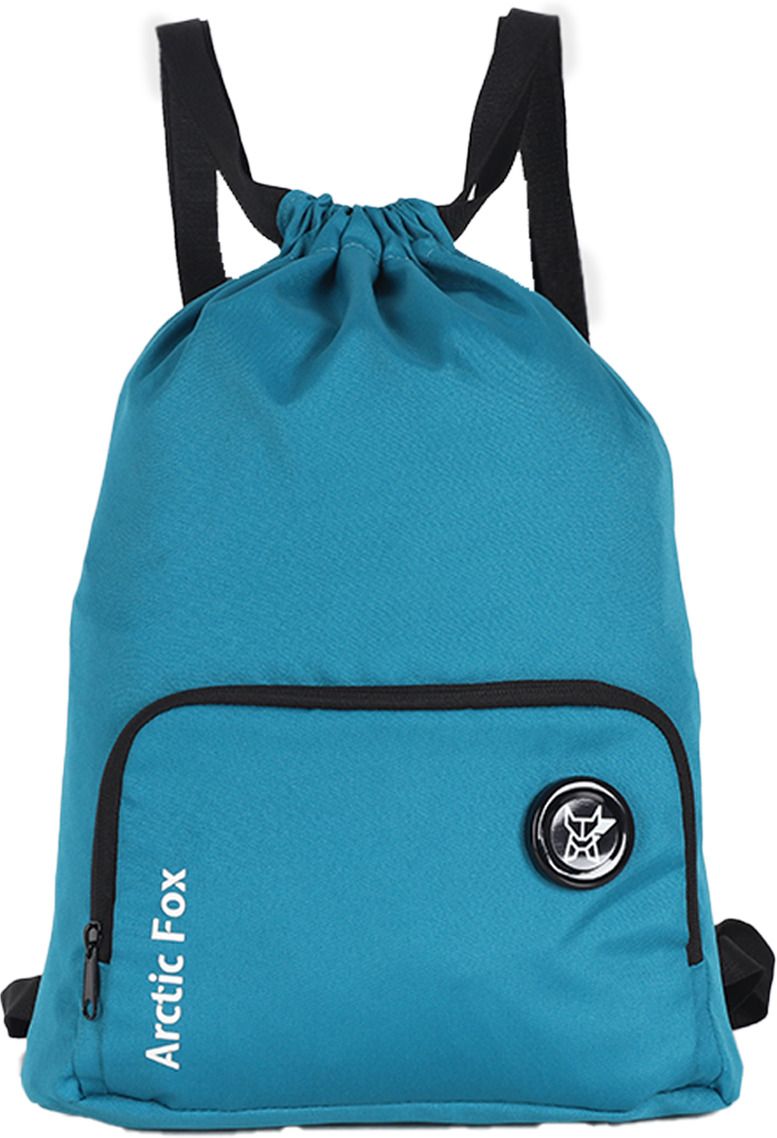 Small 15 L Backpack Sky Blue Drawstring Bag-image-37