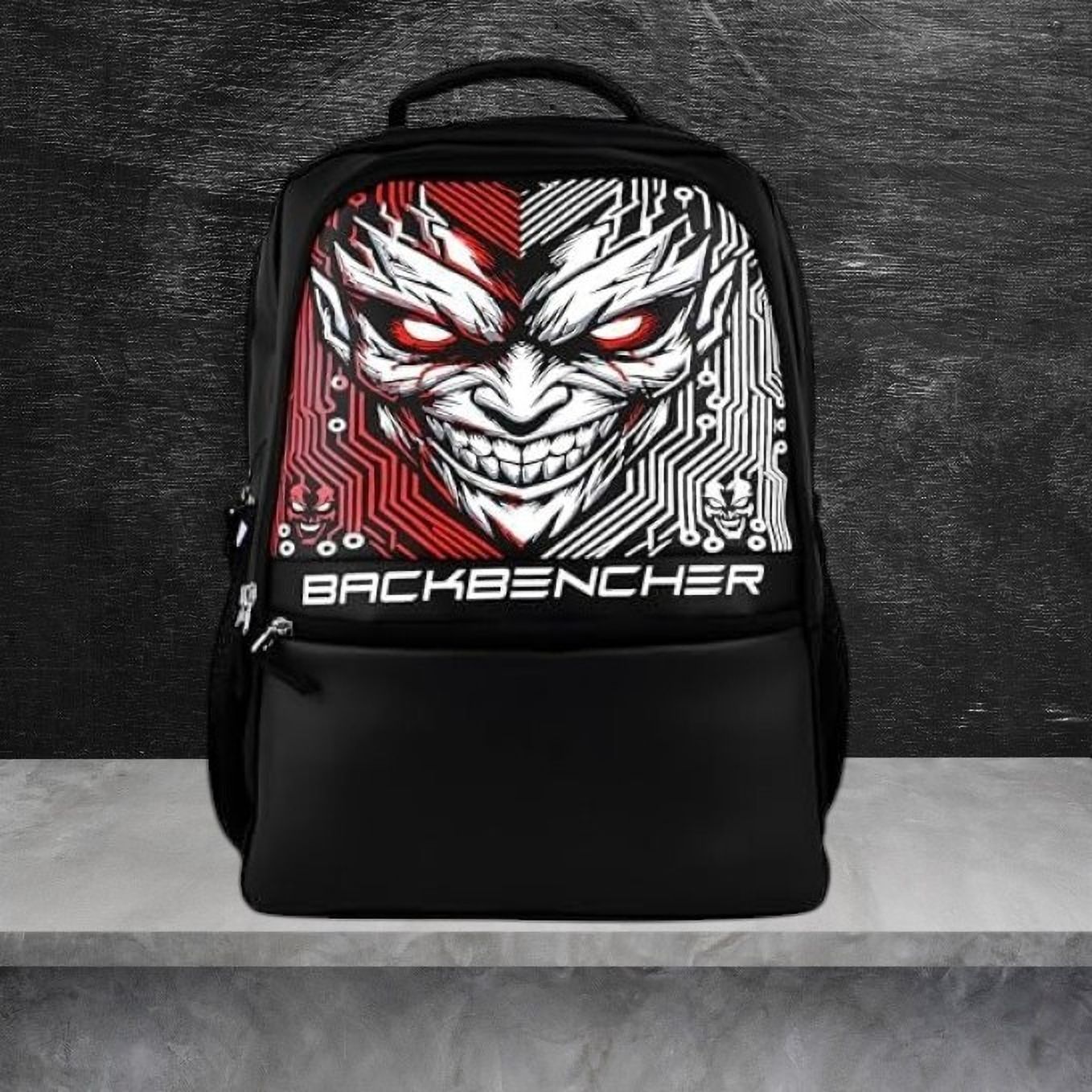 prime craft Large 35 L Laptop Backpack Backbenchers Devil Xtreme Backpack for Students | School Travel Bag-picture-15