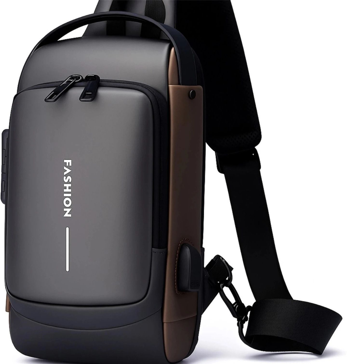 Medium 25 L Laptop Backpack Multipurpose Anti-Theft Sling Bag with Large Capacity (Black, 25 L)-image-34