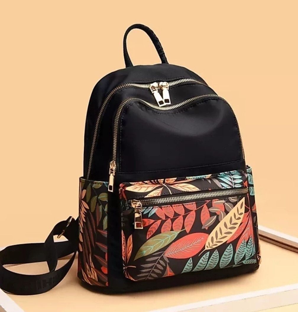Small 1 L Backpack Stylish Printed Purse For Women-image-44