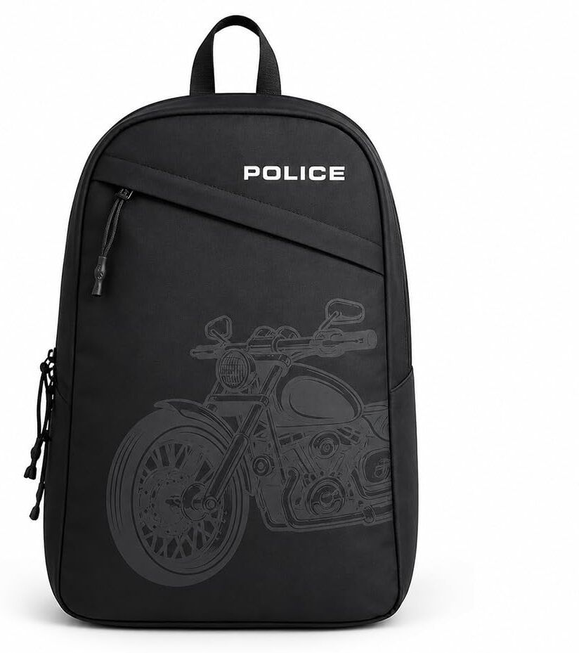 police Small 15 L Backpack JAIRDO BACKPACK- BLACK-picture-42