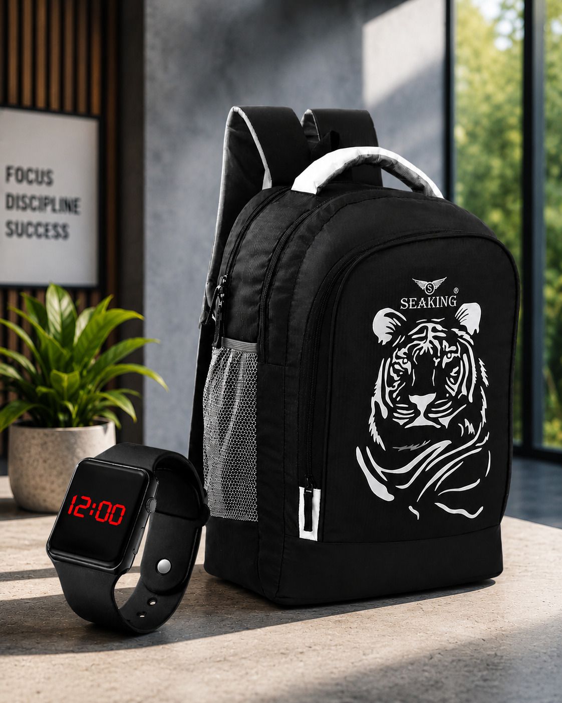Medium 30 L Backpack School College Travel Bag for Boys & Girls Backpack with Multiple Compartments-image-28