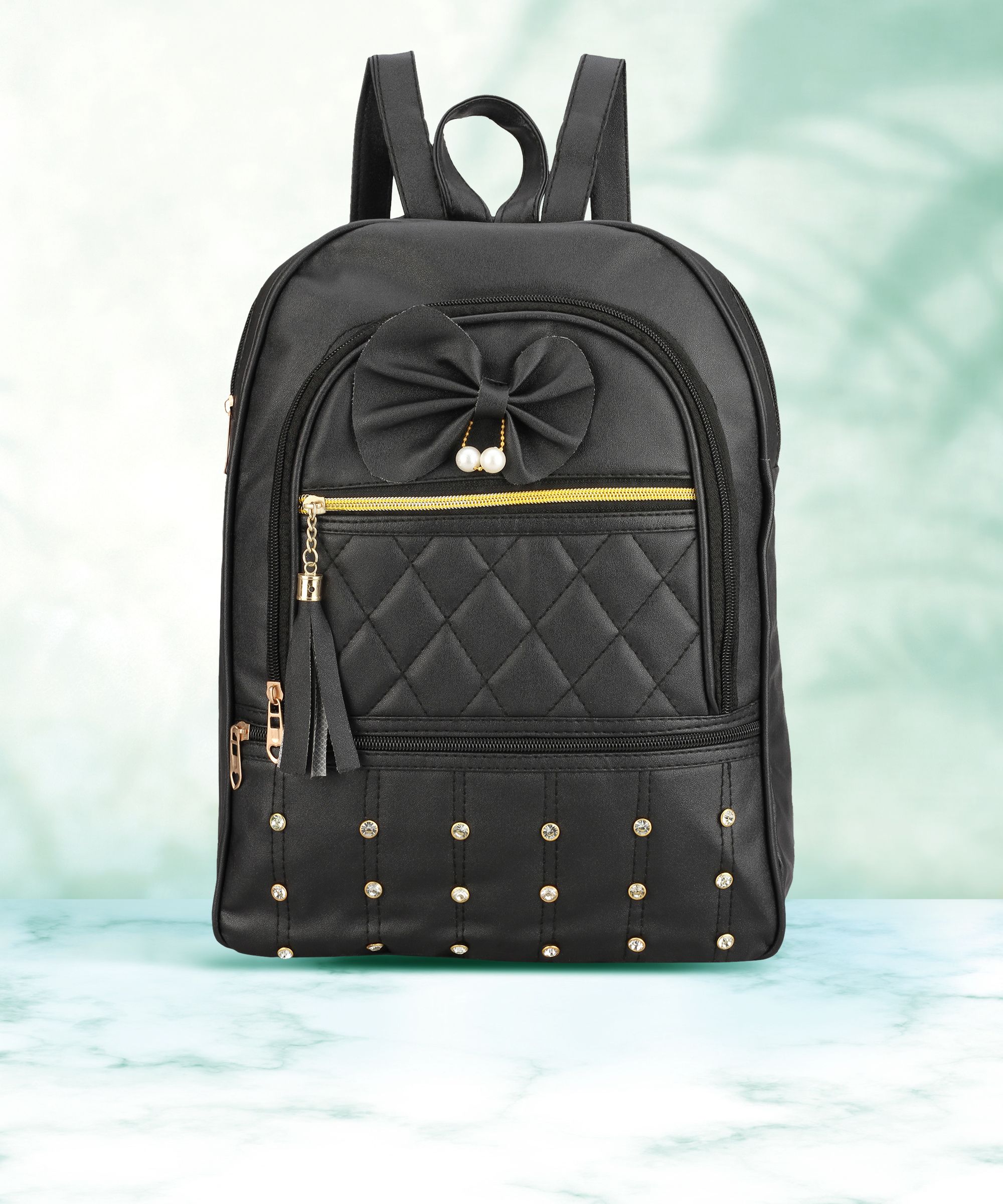 Small 15 L Backpack Small 15 L Backpack New Trendy Fashionable Backpack & Girl-image-49