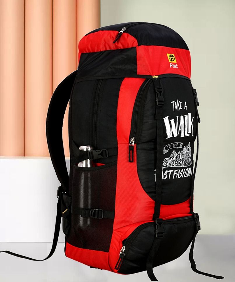 toteza collection 65 L Stylish 4 Zipper Compartment for Eventually Use Splash and Dust Proof (red) Rucksack - 70 L-picture-45