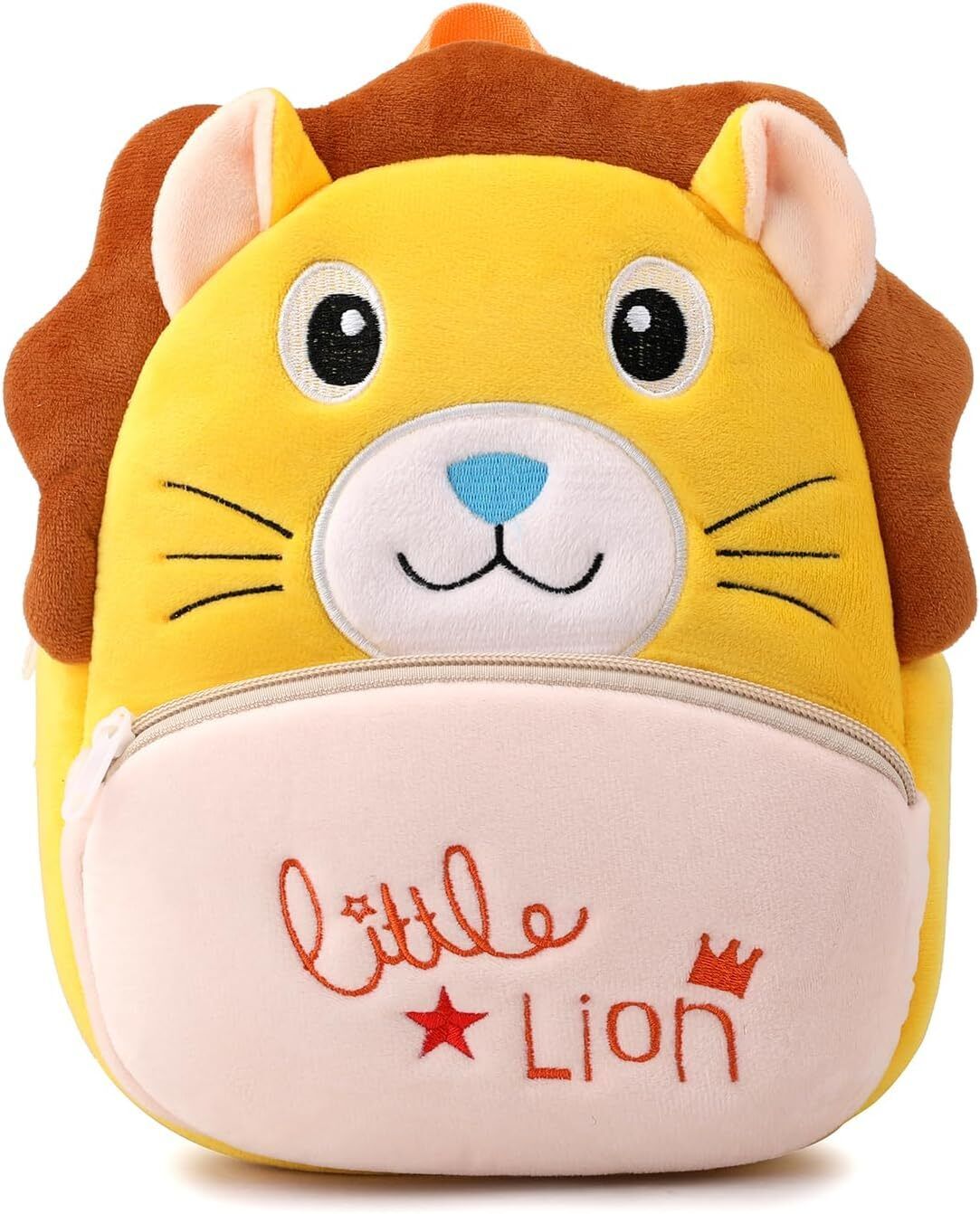 Small 10 L Backpack Toddler Bag Plush Animal Cartoon Mini Bag for Baby Girl Boy 2-6 Years