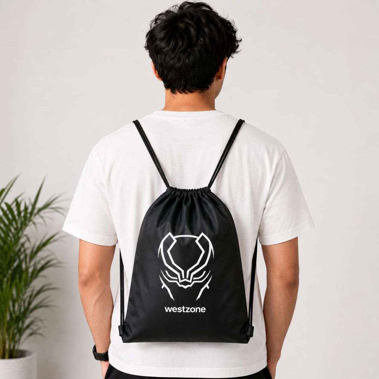 westzone Small 11 L Backpack Printed Drawstring Backpack Bag for Men & Women | Lightweight Gym Bag-picture-48