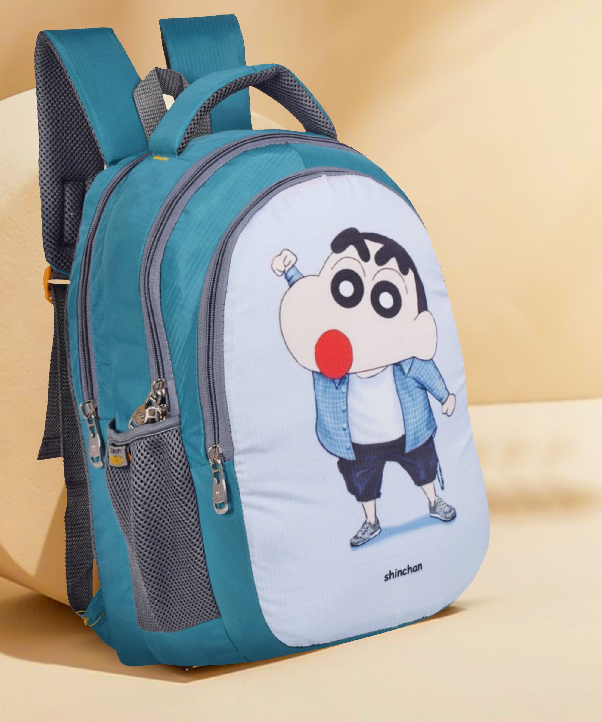 Large 35 L Backpack SHINCHAN_HD_Casual Backpack|School Bag 35L|College Bag Backpack (Blue)