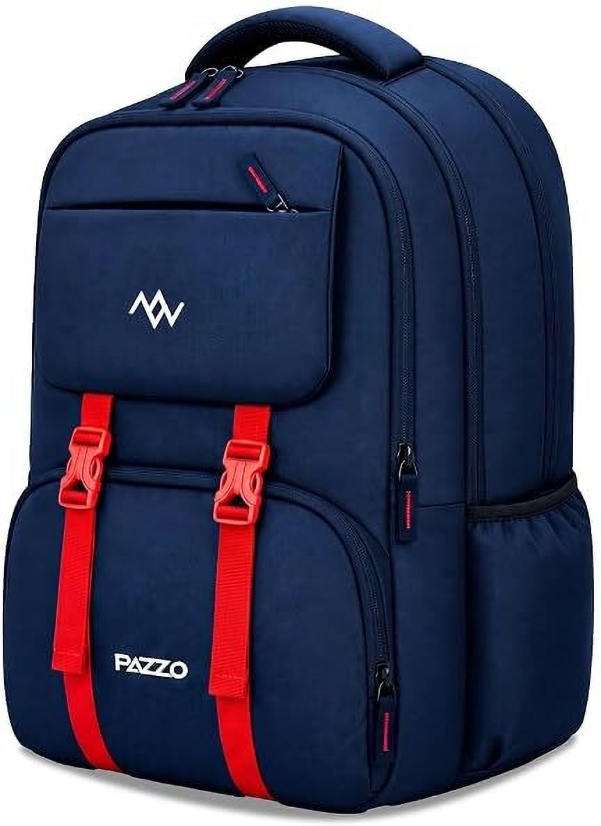 pazzo Large 40 L Backpack Backpack for Men | Class 5 - 12 School Bag | Travel Bag with 1 Year Warranty-picture-11
