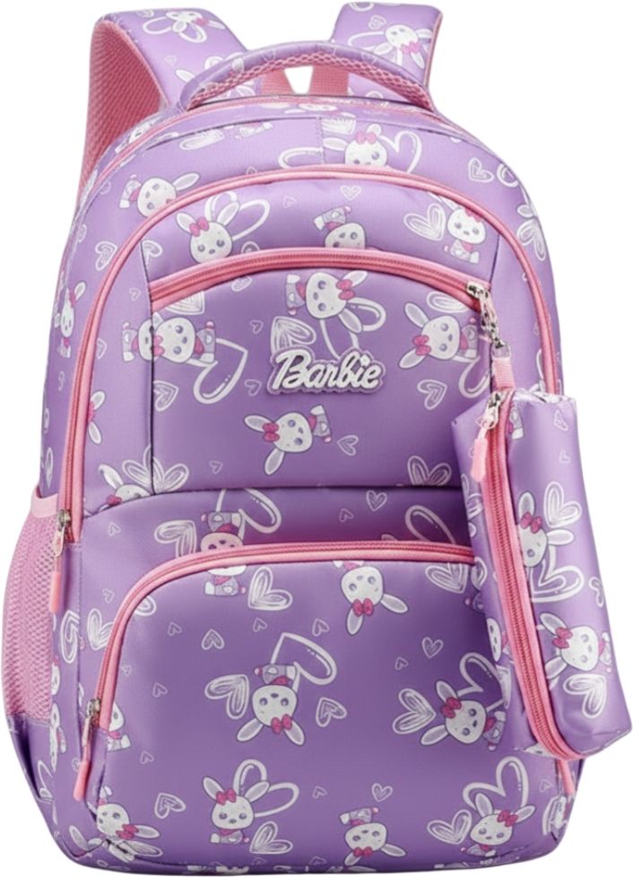 Trending- Girls Printed Backpack Bag for School/ College Waterproof School Bag-image-3
