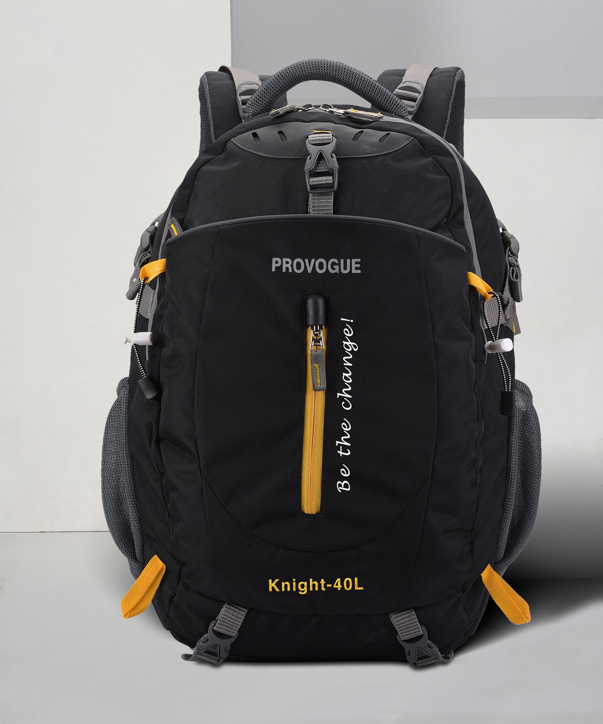 Large 40 L Laptop Backpack unisex backpack with rain cover and reflective strip-image-40